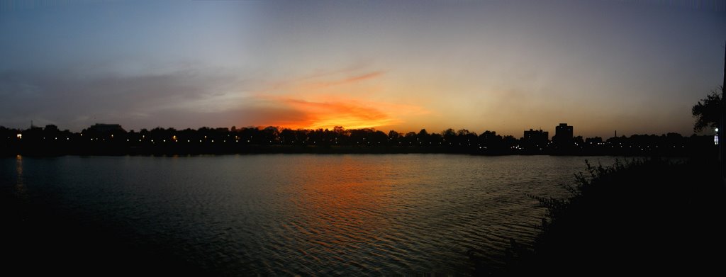 Sunset from Naginawadi, Ахмадабад