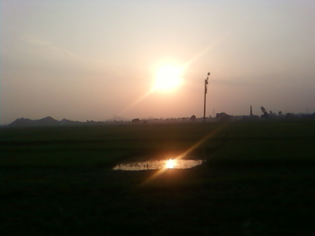 sunset, Дханбад
