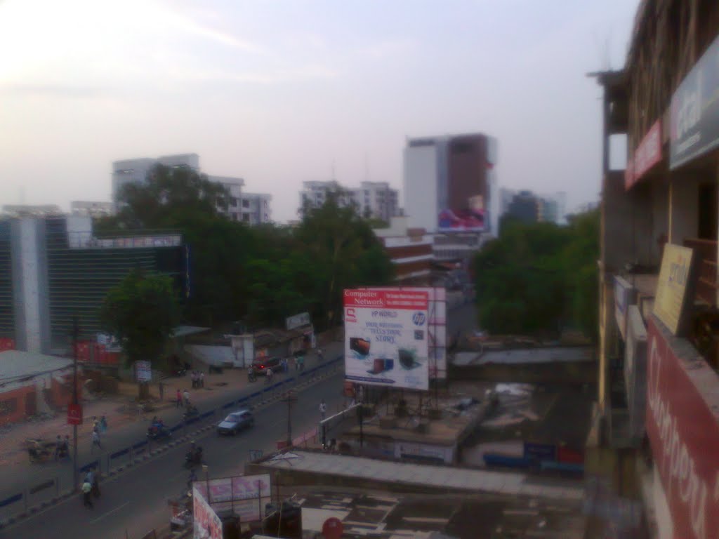 View of Ranchi main road from Roshpa tower, Ранчи