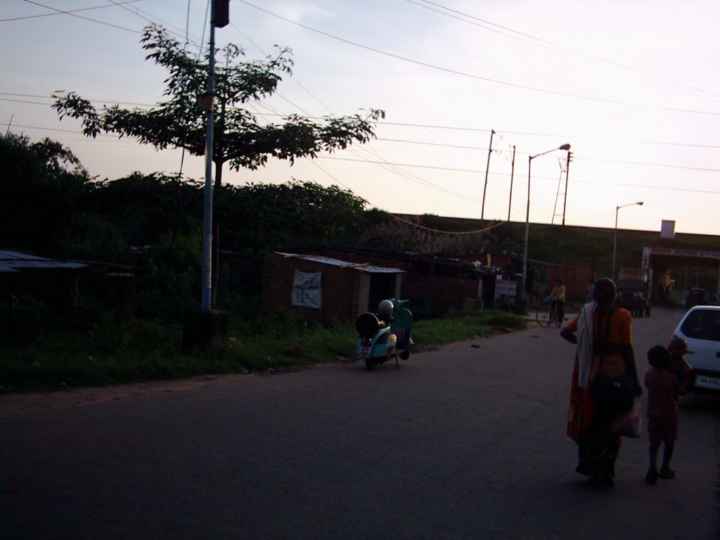 Road to satellite colony, Ranchi, Ранчи