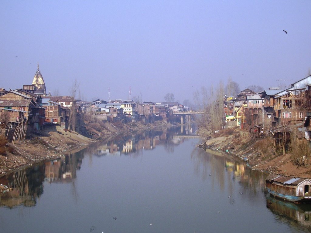 Jehlum and the old city Srinagar, Сринагар