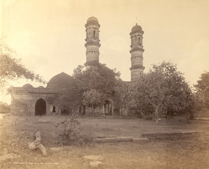 Bibi Ki Musjid (old Picture), Бурханпур