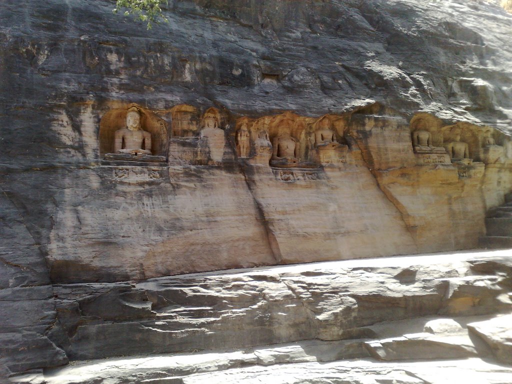Jain statues, Гвалиор
