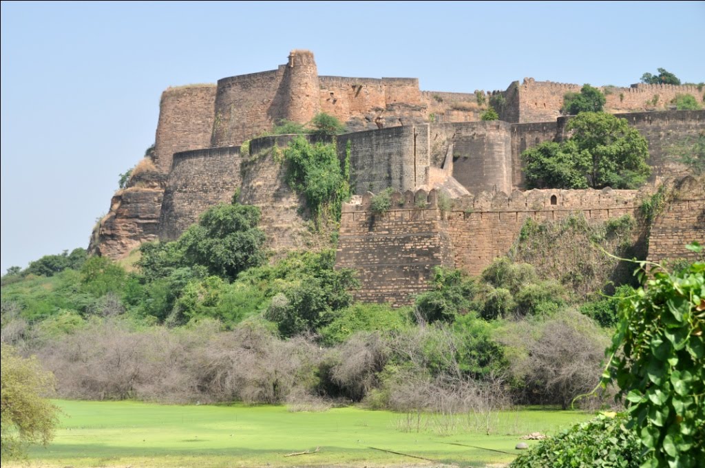 India, Gwalior. Fort, Гвалиор