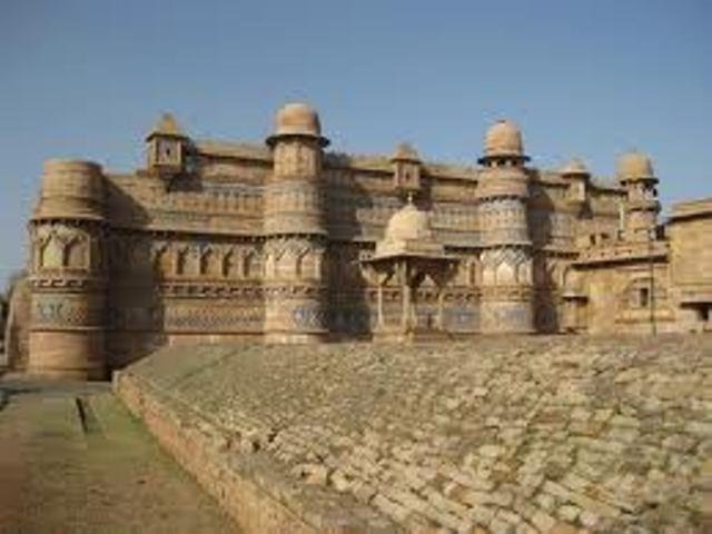 Gwalior Fort, Gwalior, Madhya Pradesh, India, Гвалиор