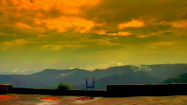 View from the Helipad-Mozri point-Chikhaldara hill station, Кхандва