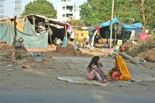 Indien - Indore, Street Scene, Кхандва