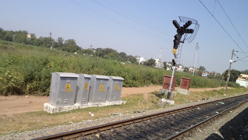 Leaving Katni Junction, View from Train, Мурвара
