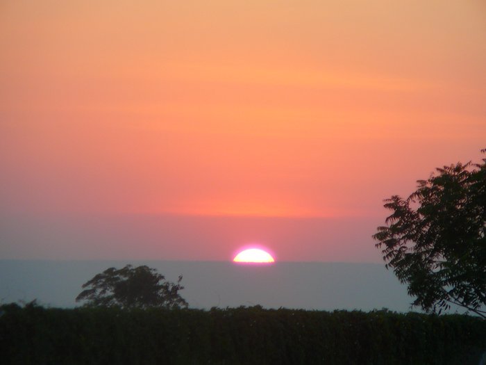 in India - sunset, Амальнер