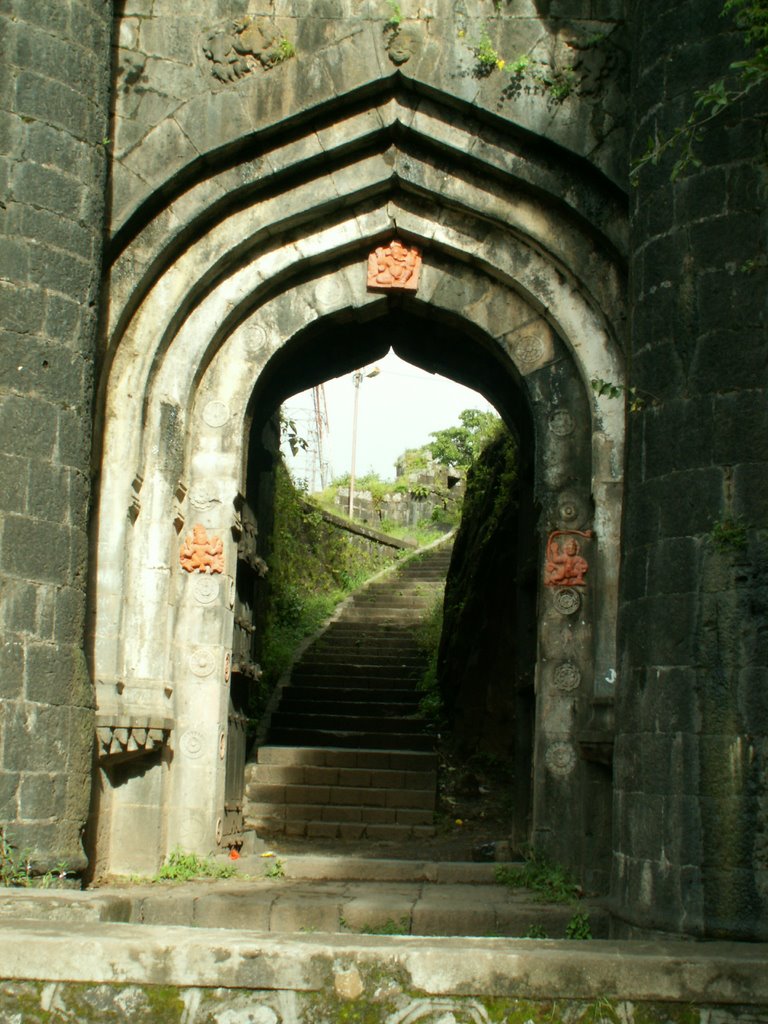 Main Gate, Ajinkyatara Fort, Satara, India, Сатара