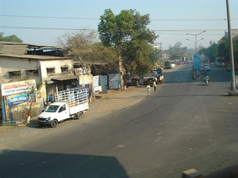 Shahad station road, Улхаснагар