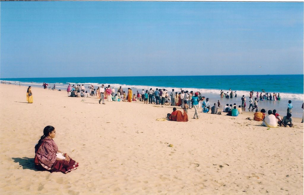 In resting mood at Puri Beach, Пури
