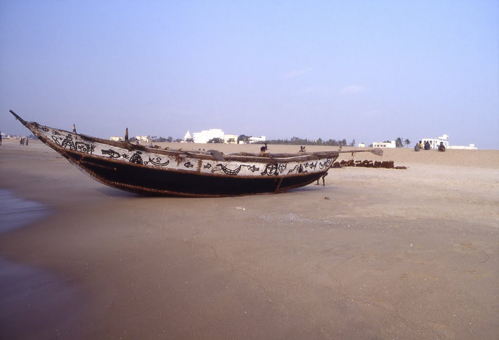 Puri beach, 1989, Пури