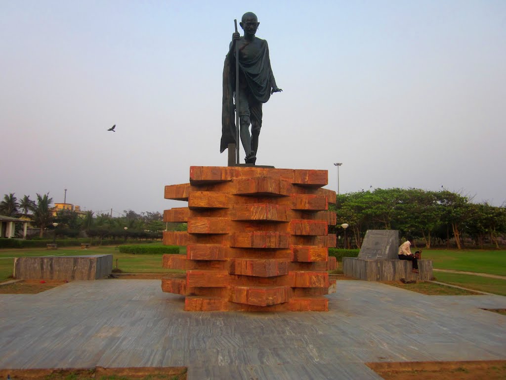Statue of Mahatama Gandhi, Пури