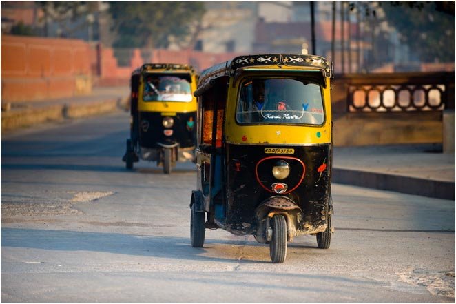 Indian auto rickshaw, Биканер