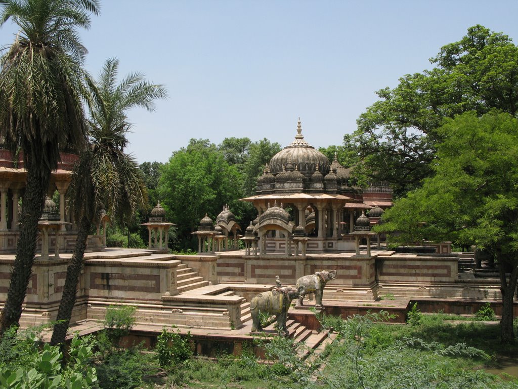 Kota, cremation grounds of maharajas, Кота