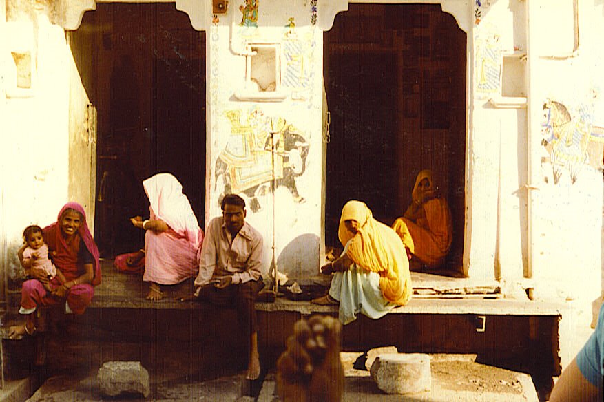 Udaipur 1980 street life...© by leo1383, Удаипур