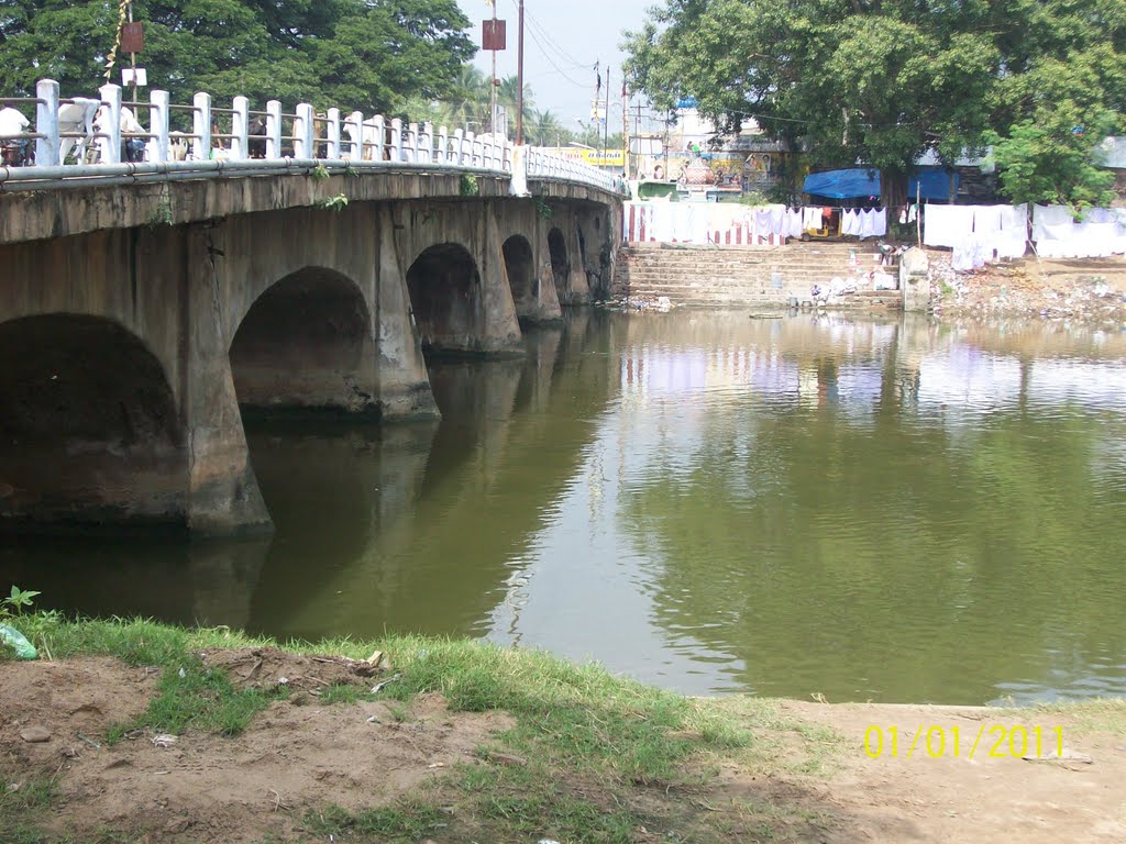 Kaveri River Bridge in Kumbakonam, Кумбаконам