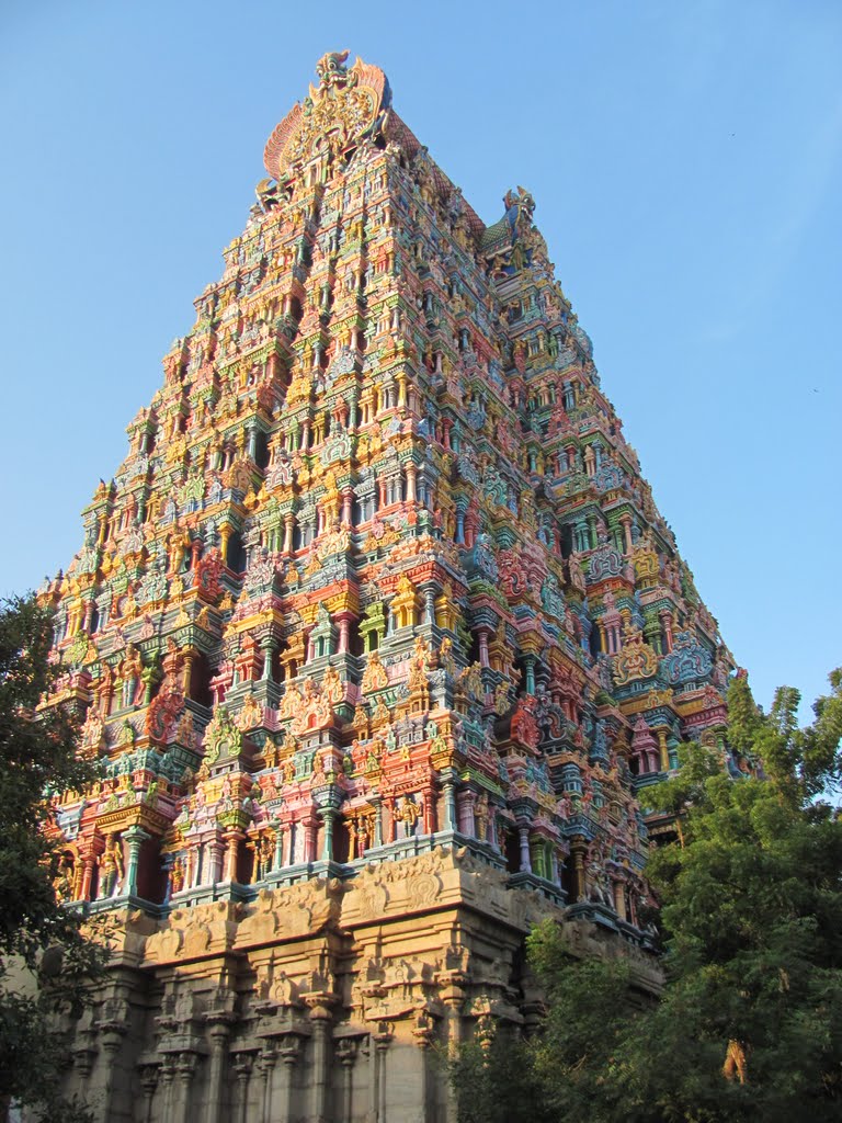 meenakshi ramman temple ( see in fullscreen mode), Мадурай