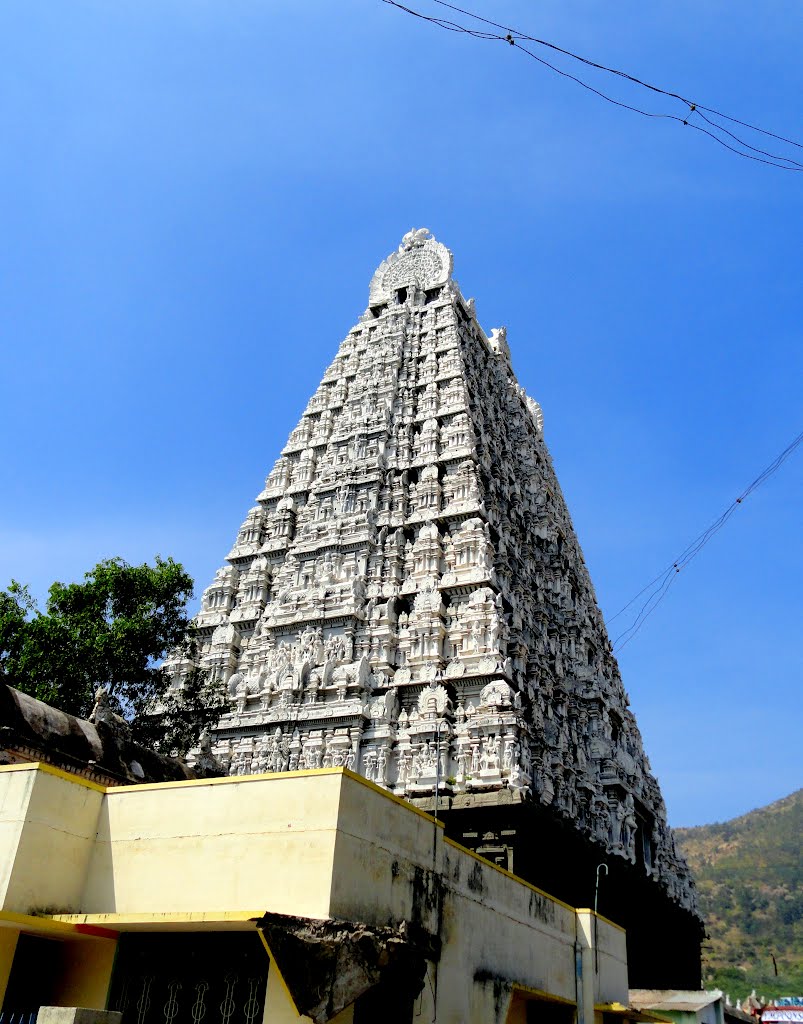 Gopuram of Annamalaiyar Temple, Thiruvannamalai, Tamilnadu, Тируваннамалаи