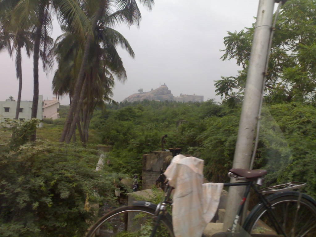 Tiruchi Rock fort view, Тируччираппалли