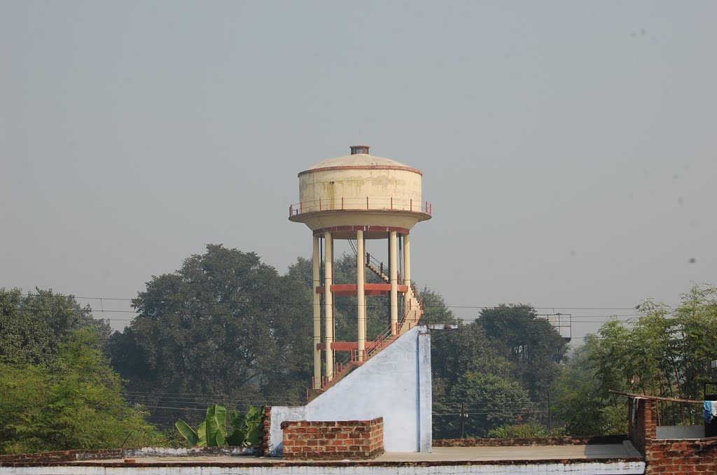 Dpak Malhotra, Water Tank, इलाहबाद रेलवे स्टेशन, Allahabad Junction, दिल्ली - बिहार - बंगाल - असम रेल मार्ग, उत्तर प्रदेश राज्य भारत, Uttar Pradesh, Bharat, Аллахабад