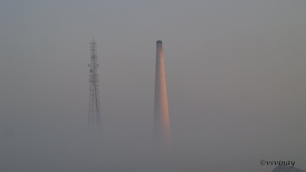 Sheet of fog ©vsvinay, Аллахабад