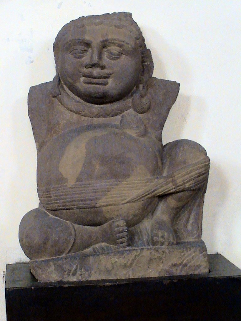Kuber - Vedic God of wealth  & prosperity , Government Museum, Mathura, Будаун