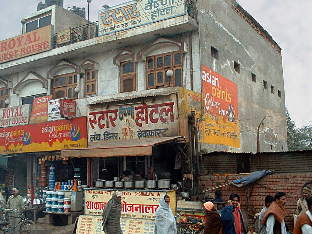 Inde, les restos dans la rue pour la population, Йханси