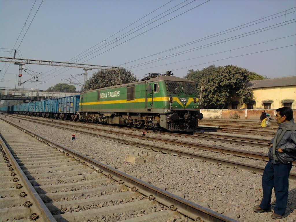 freight train, Канпур