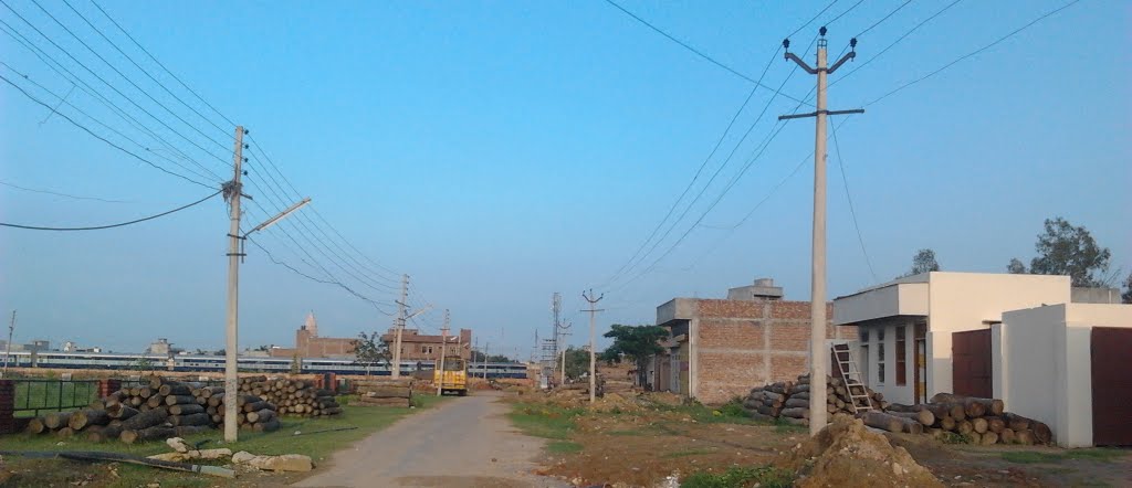 Kath mandi road, Бхивани
