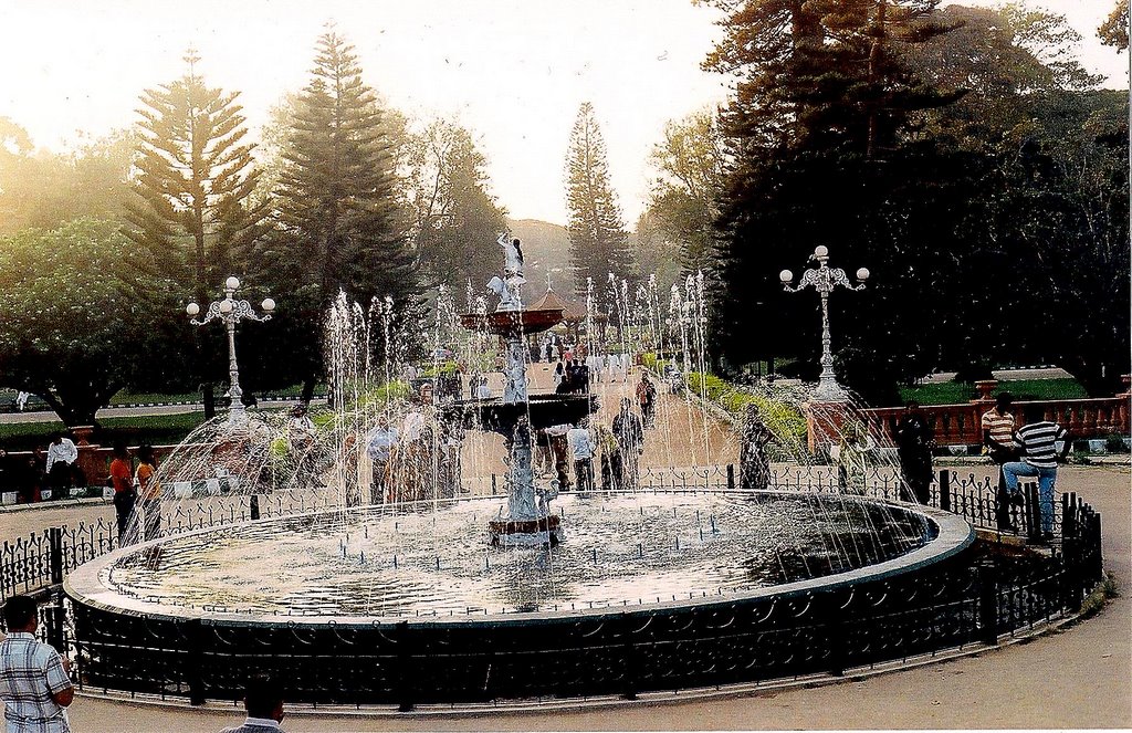 Fountains, Lal Bagh, Bangluru, Бангалор