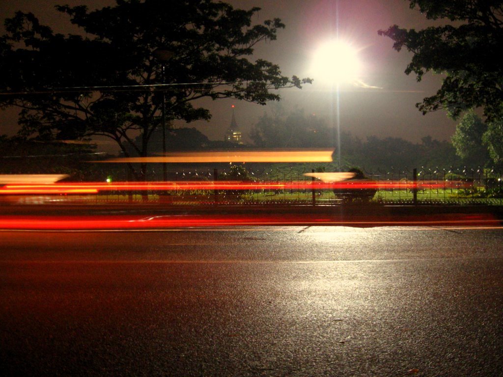 Cubbon Park, at night, Бангалор