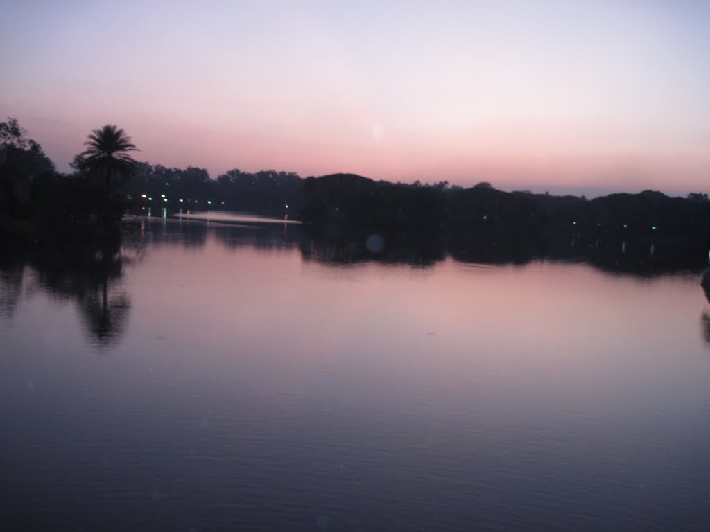 lake near lal park, Бангалор