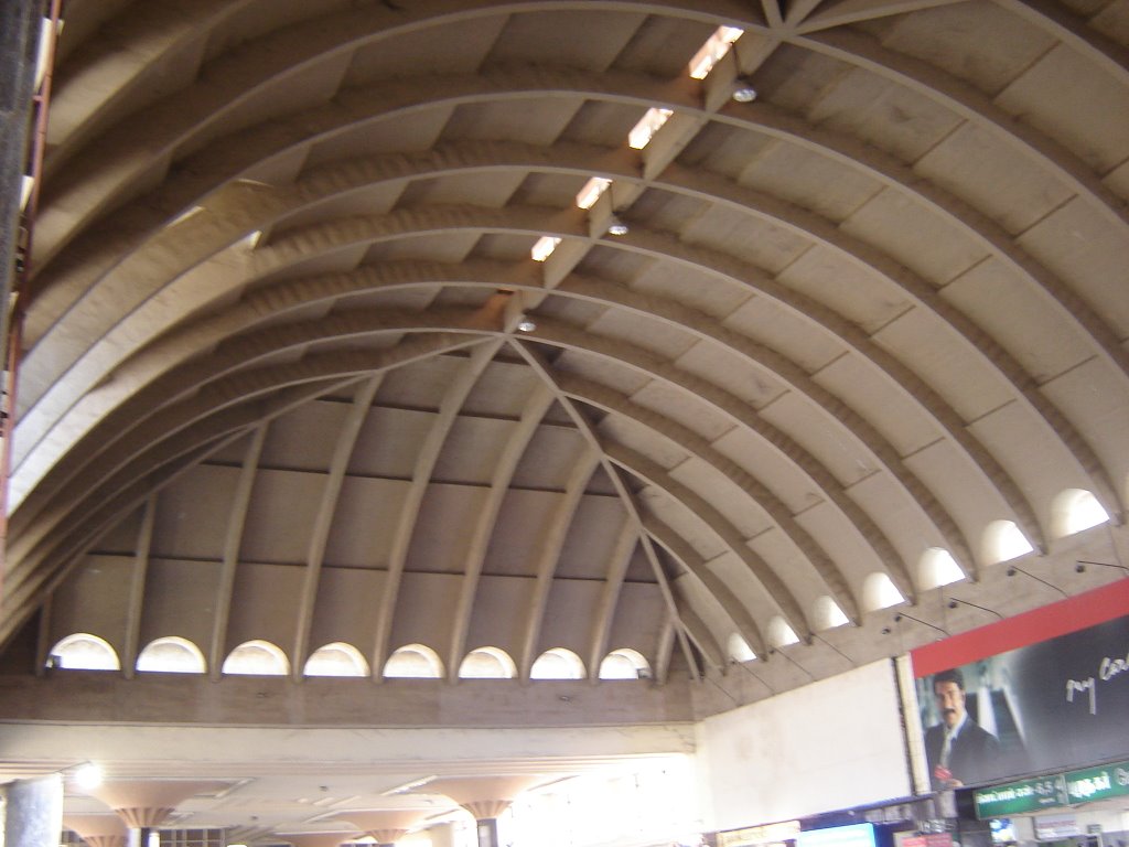 Largest Shell Roof in India when Constructed, Мадрас