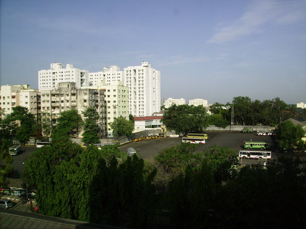 View from Green Park Hotel in Chennai, Мадрас