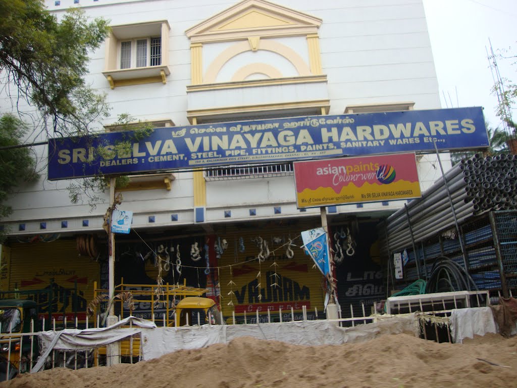 ஸ்ரீ செல்வ விநாயகா இரும்பு கடை Shri Selva Vinayaga hardwares- Kaliyamman Koil Street, Virugambaakkam  சென்னைచెన్నై ചെന്നൈ चेन्नै চেন্নই   6114, Мадрас