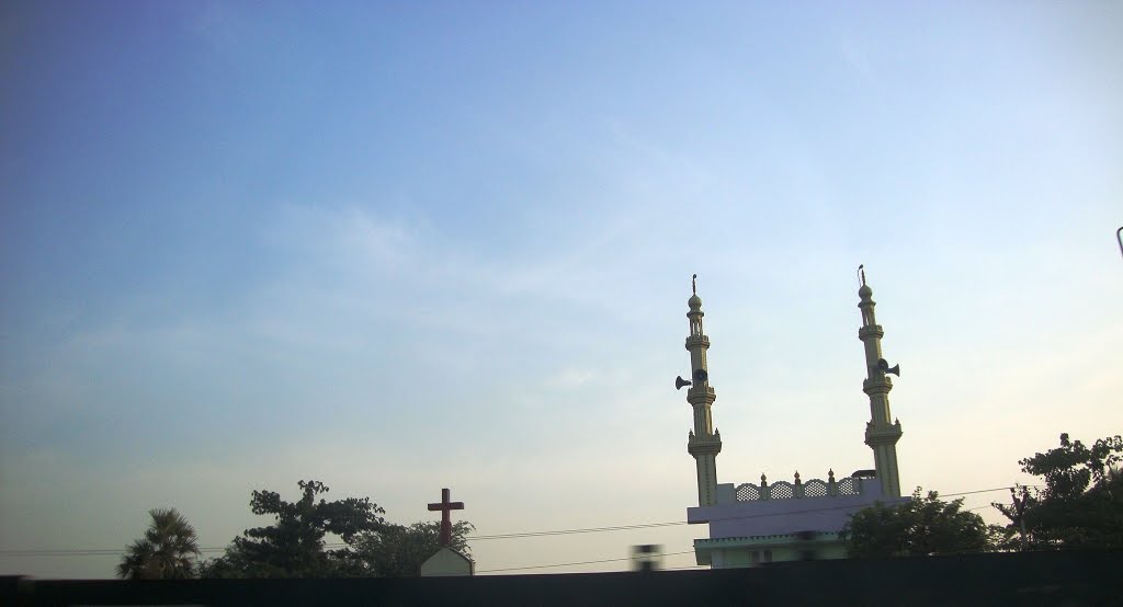 Church & Mosque. 5884, Мадрас
