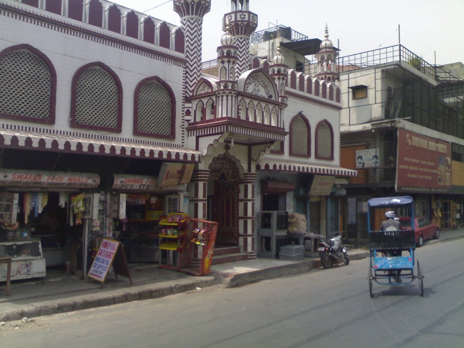 Masjid at Faiz Road, KB, New Delhi, Дели