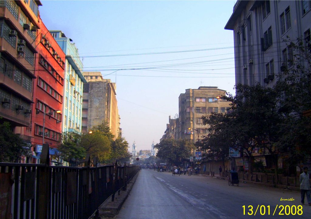 MORNING ROAD( BIPLABI TRILAKYAATH ROAD), Калькутта