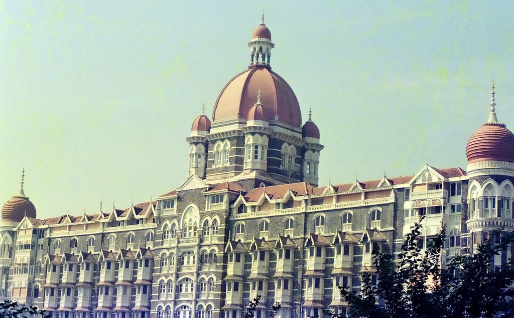 Hotel Taj,Bombay 1/1987, Бомбей