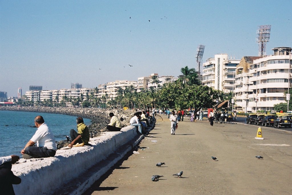 Sea Front near Wankhede Stadium, Бомбей