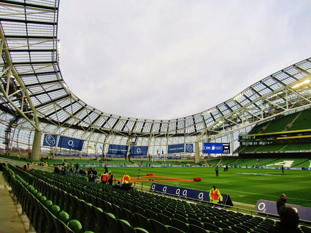 Lansdowne Road Stadium, (aka. the Aviva Stadium), Dublin, Дан-Логер