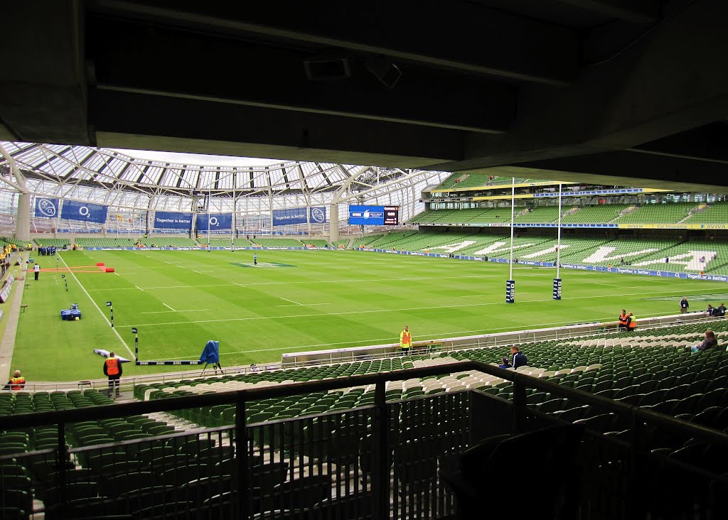 Lansdowne Road Stadium, (aka. the Aviva Stadium), Dublin, Дан-Логер