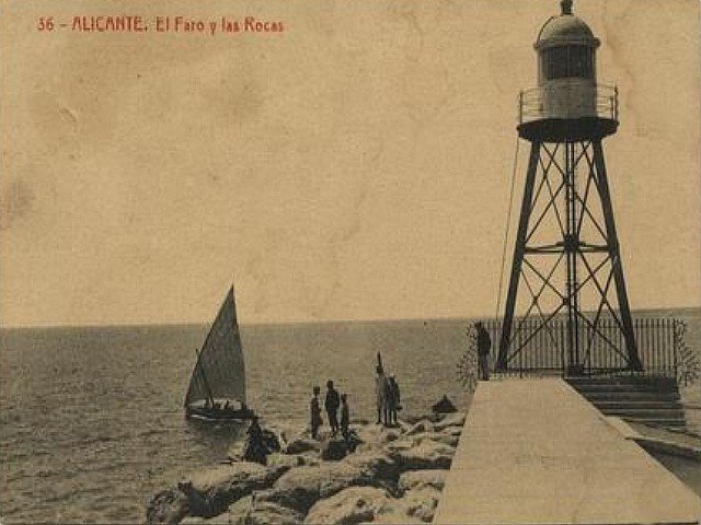 Faro del Puerto de Alicante, Аликанте