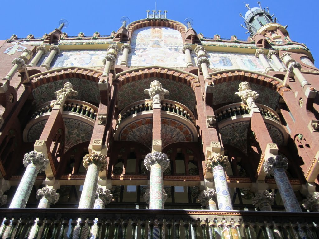 Palau de la Música Catalana., Барселона