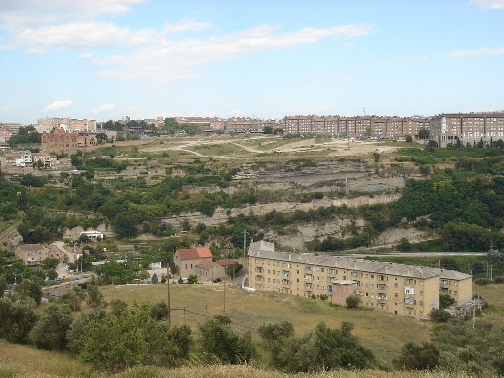 Vista del Barri de la Guia - (www.guiamanresa.com), Манреса