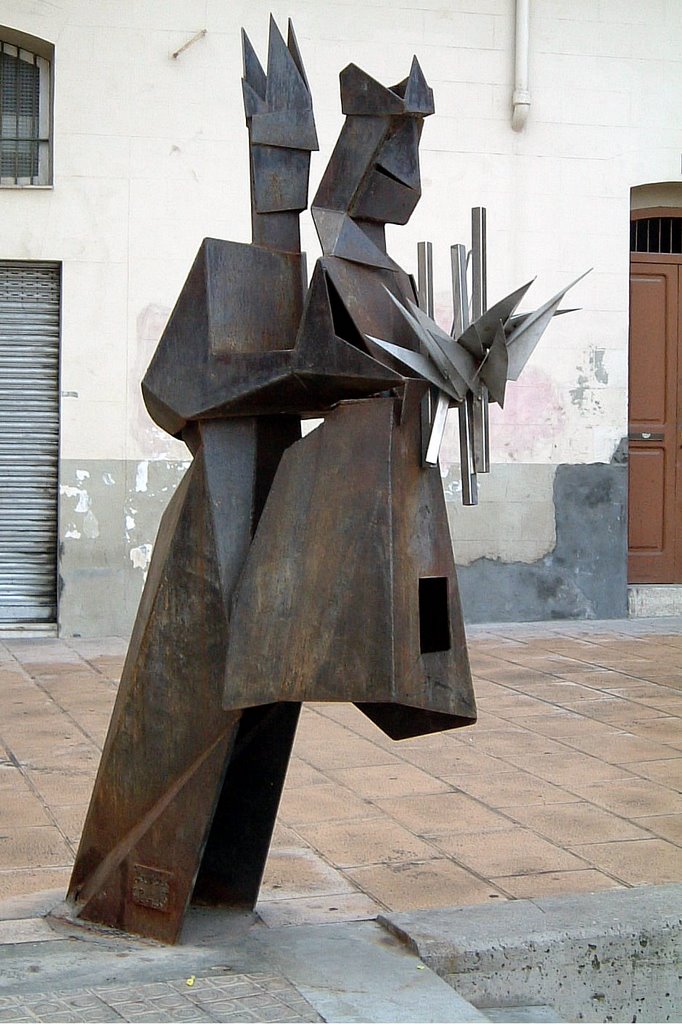 Escultura dedicada al mon Geganter (www.guiamanresa.com), Манреса