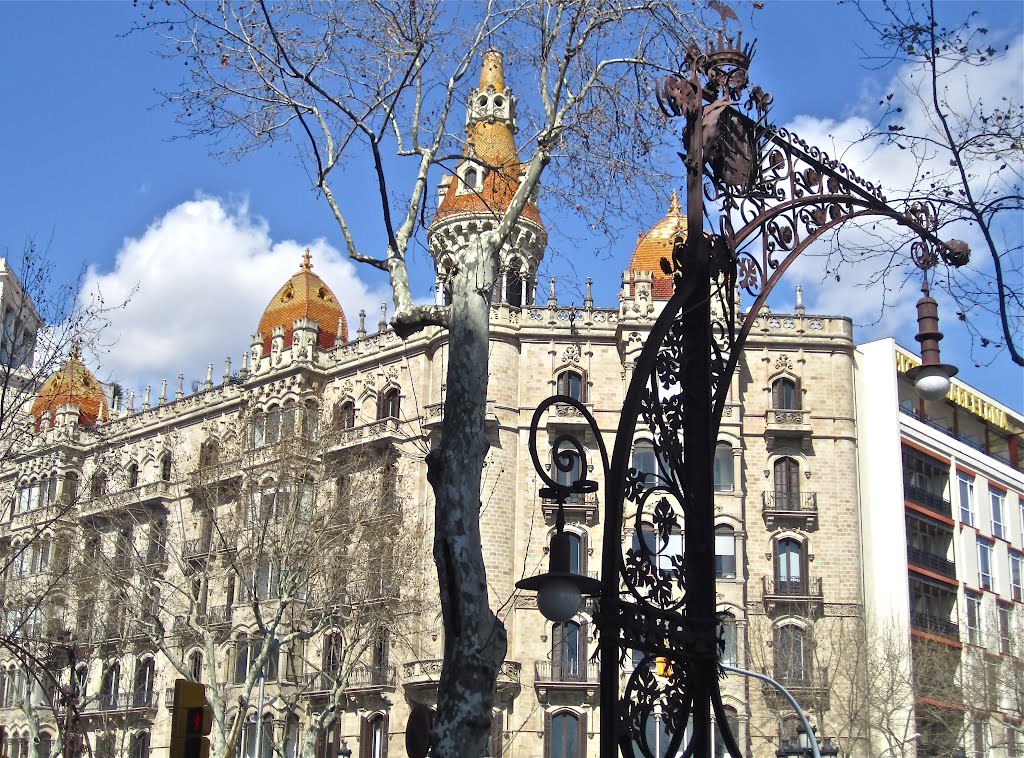 Casa Rocamora. Barcelona., Тарраса