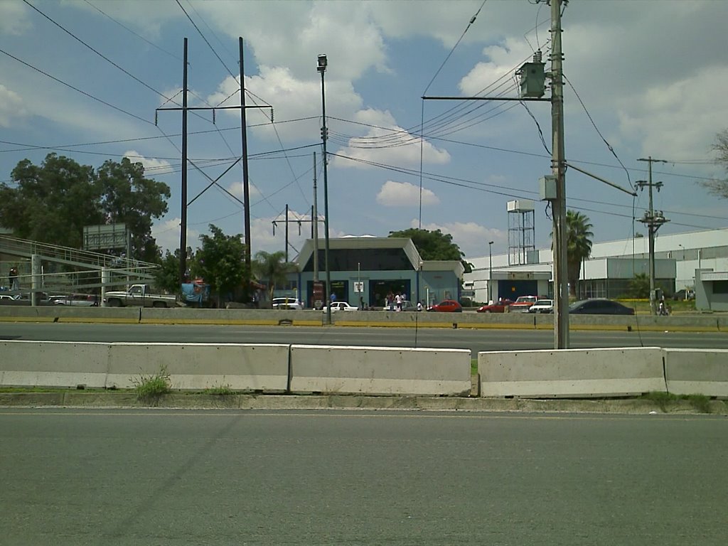Estacion Colon, Tren ligero, Santa Maria Tequepexpan, Tlaquepaque, Jalisco, Mexico, Гвадалахара